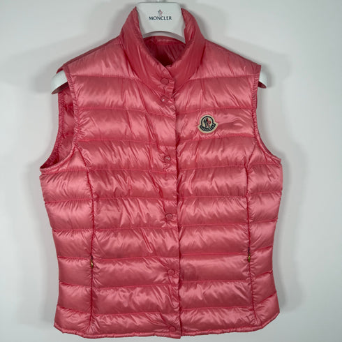 Moncler Liane Women’s Gilet - Size 1 (XS/S) - Pink