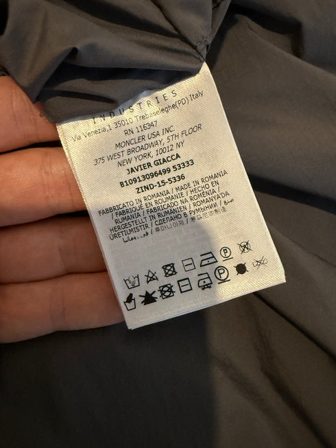 Moncler Javier Jacket Size 4 Grey