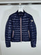 Moncler Rigel Jacket Size 2 Navy Blue