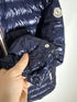 Moncler Rigel Jacket Size 2 Navy Blue