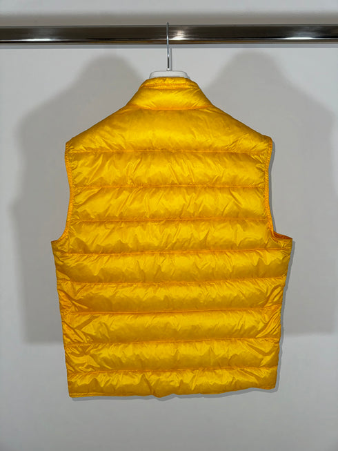 Moncler Gilet Gui vest size 3 yellow