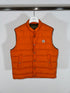 Moncler Febe gilet size 3 orange