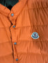 Moncler Febe gilet size 3 orange