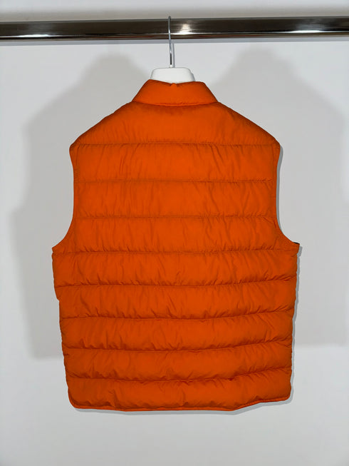 Moncler Febe gilet size 3 orange