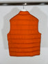 Moncler Febe gilet size 3 orange