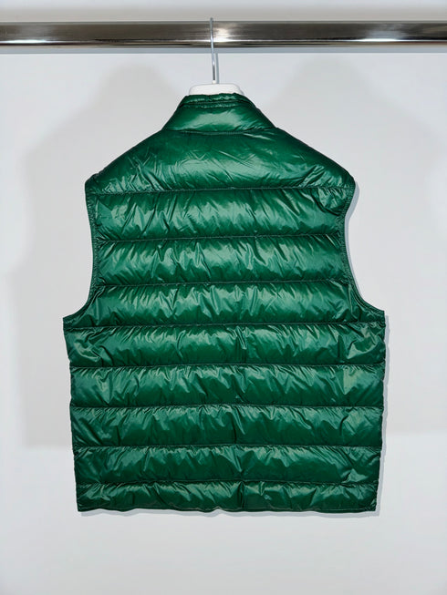 Moncler Gui Gilet size 3 green