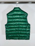 Moncler Gui Gilet size 3 green