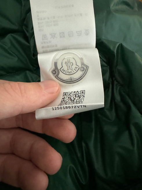 Moncler Gui Gilet size 3 green
