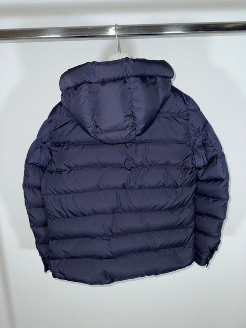 Moncler Prevot Jacket Size 4 Navy Blue