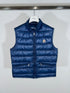 Moncler Gui gilet size 2 blue