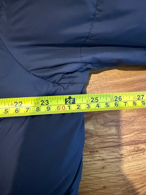 Moncler Prevot Jacket Size 4 Navy Blue