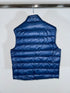 Moncler Gui gilet size 2 blue