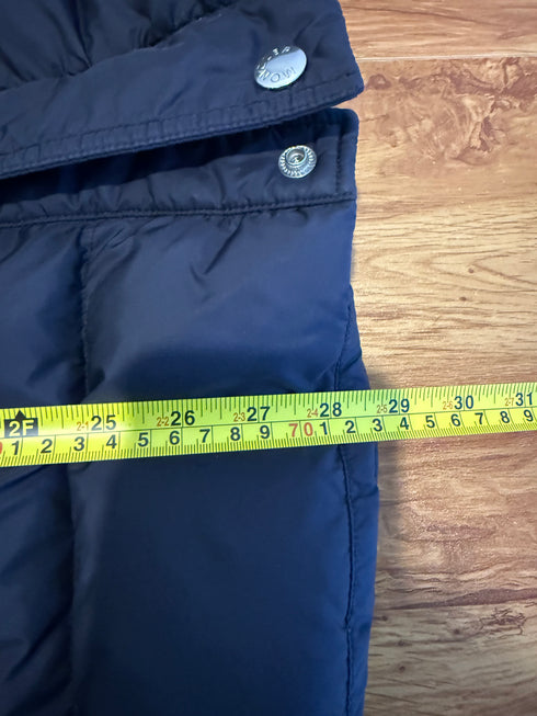 Moncler Prevot Jacket Size 4 Navy Blue