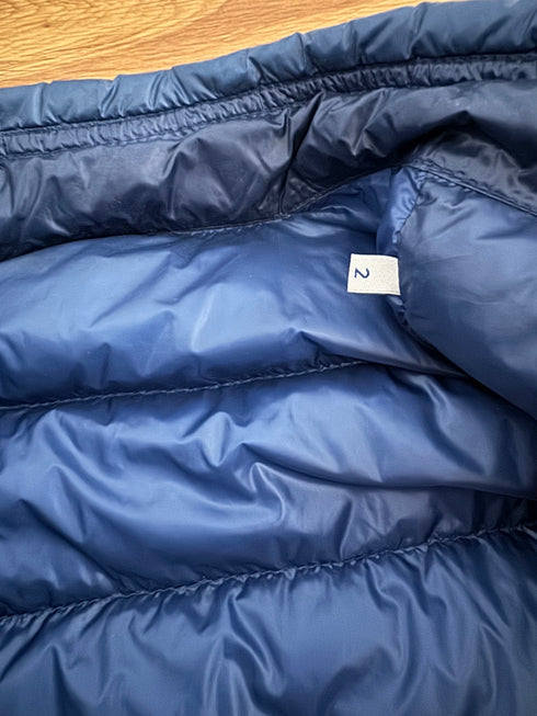 Moncler Gui gilet size 2 blue