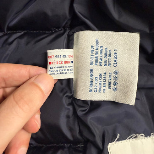 Moncler Virgile Men’s Jacket - Size 2 (S/M) - Navy Blue