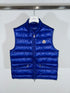 Moncler Gui Gilet vest size 2 electric blue