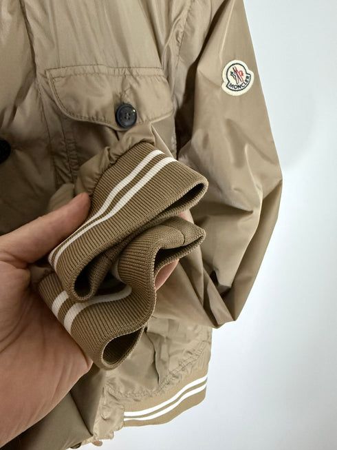 Moncler Delonix Jacket Size 3 Beige