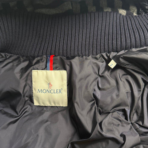 Moncler Virgile Men’s Jacket - Size 2 (S/M) - Navy Blue