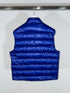 Moncler Gui Gilet vest size 2 electric blue