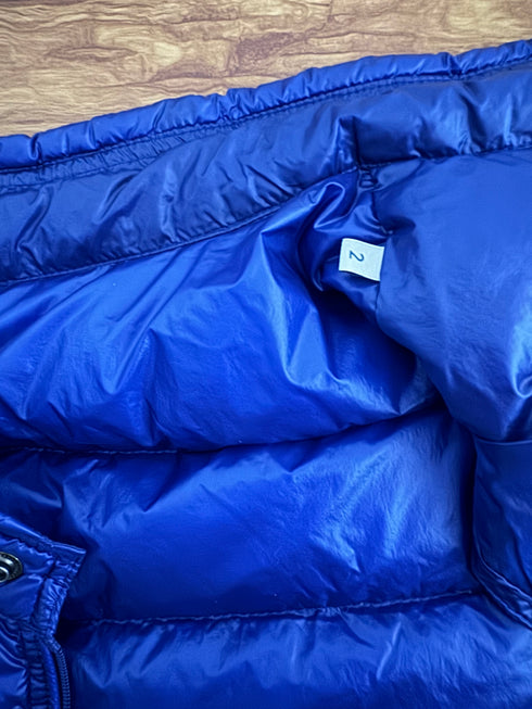 Moncler Gui Gilet vest size 2 electric blue