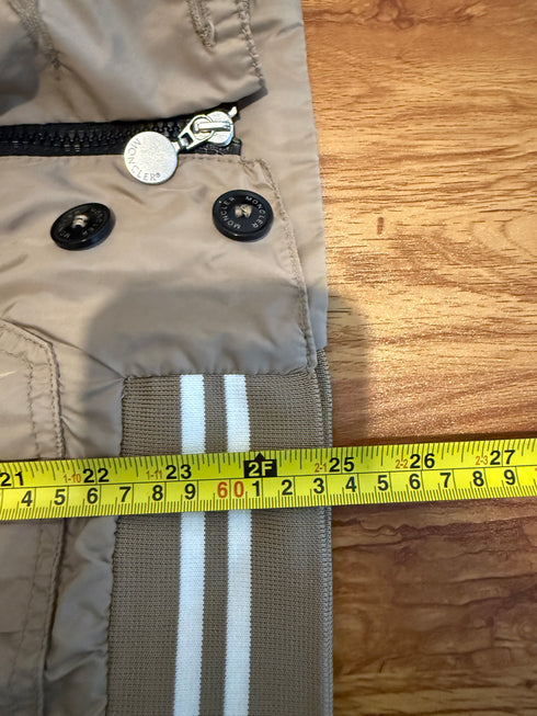 Moncler Delonix Jacket Size 3 Beige