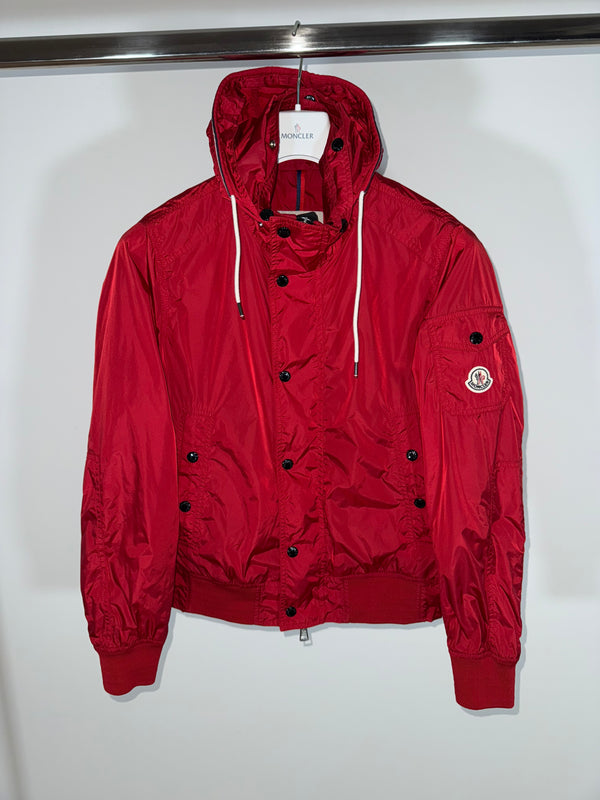 Moncler Victor Jacket Size 1 Red