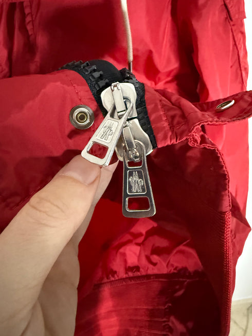 Moncler Victor Jacket Size 1 Red