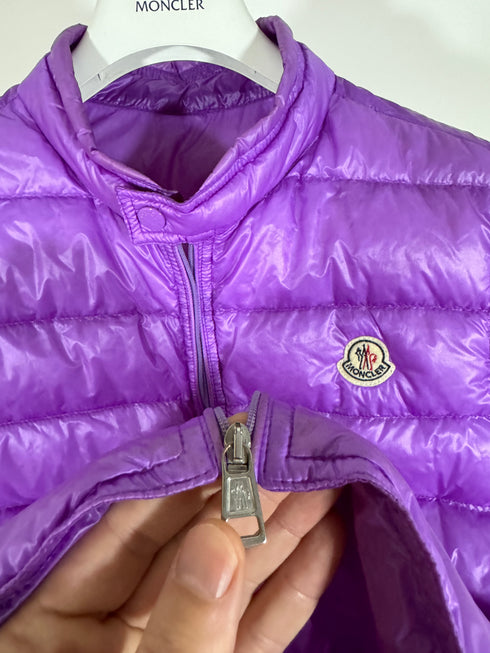 Moncler Gui gilet size 3 lilac