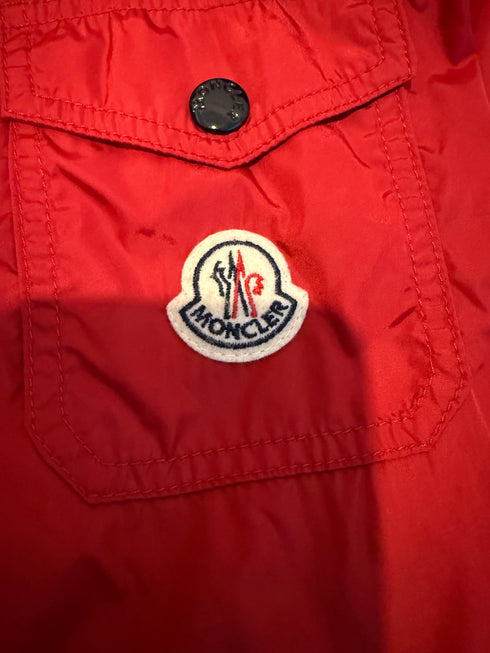 Moncler Victor Jacket Size 1 Red