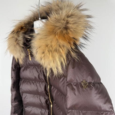 Moncler Angers Women’s Jacket - Size 2 (S/M) - Brown