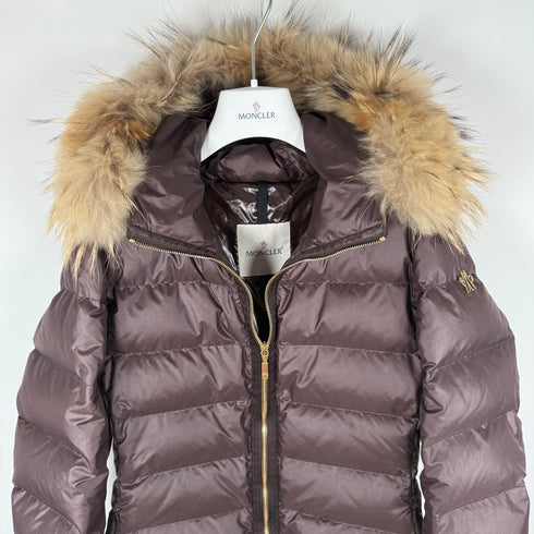 Moncler Angers Women’s Jacket - Size 2 (S/M) - Brown
