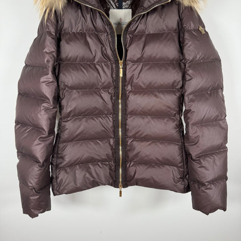 Moncler Angers Women’s Jacket - Size 2 (S/M) - Brown