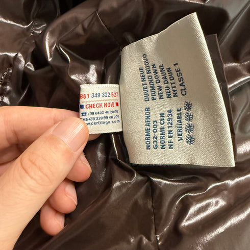 Moncler Angers Women’s Jacket - Size 2 (S/M) - Brown