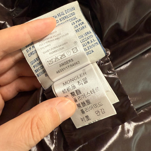Moncler Angers Women’s Jacket - Size 2 (S/M) - Brown