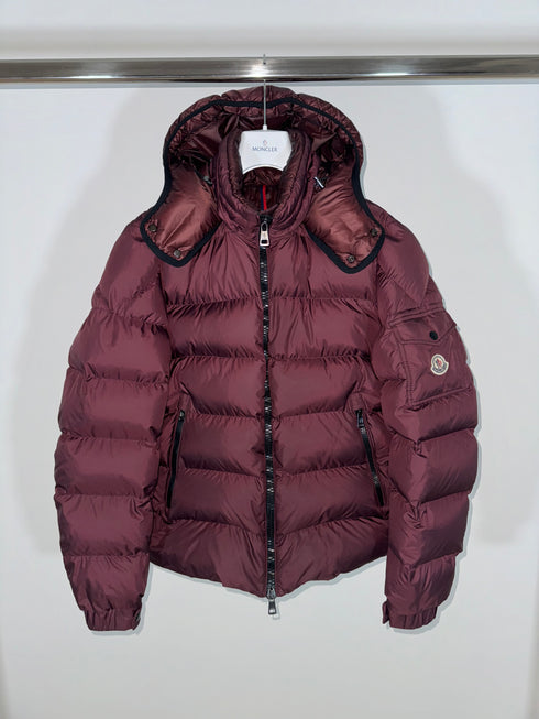 Moncler Hymalay jacket size 5 burgundy