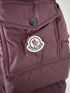 Moncler Hymalay jacket size 5 burgundy
