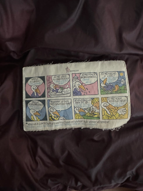 Moncler Hymalay jacket size 5 burgundy
