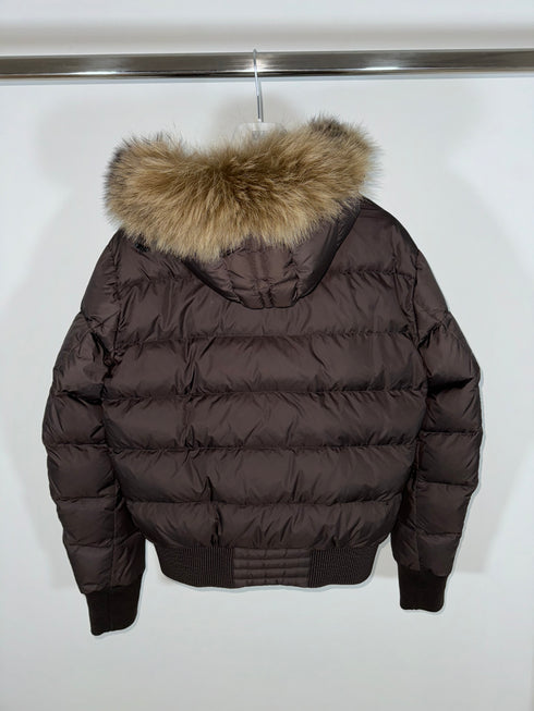 Moncler Colby jacket size 5 brown