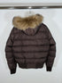 Moncler Colby jacket size 5 brown