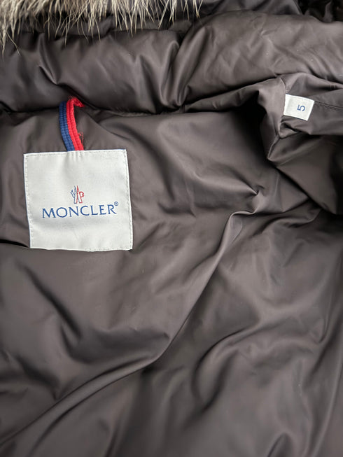 Moncler Colby jacket size 5 brown