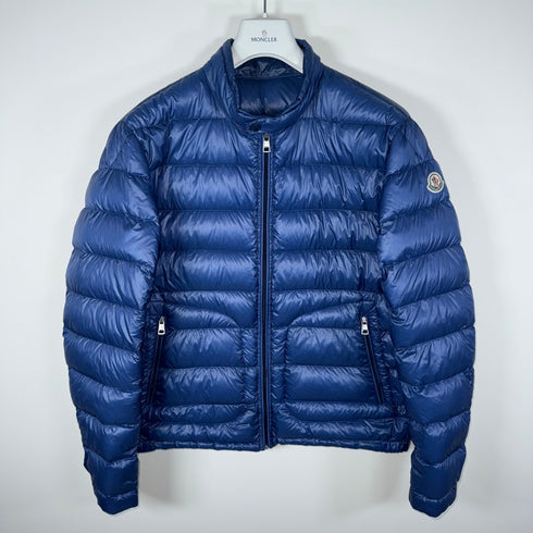 Moncler Acorus Men’s Jacket - Size 5 (XL) - Blue