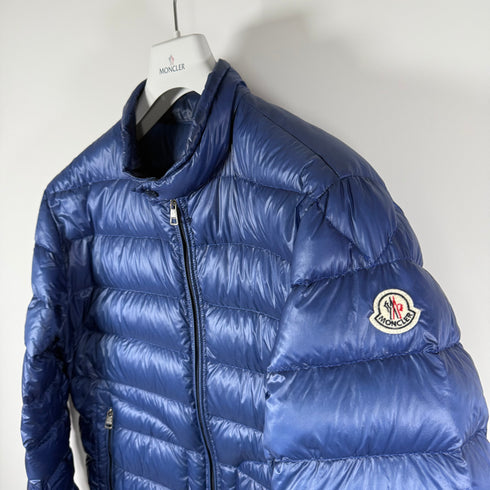 Moncler Acorus Men’s Jacket - Size 5 (XL) - Blue