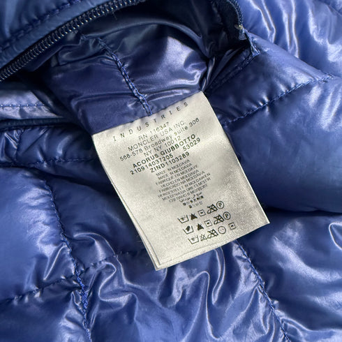 Moncler Acorus Men’s Jacket - Size 5 (XL) - Blue
