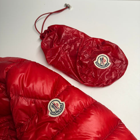 Moncler Gregoire Men’s Jacket - Size 5 (XL) - Red