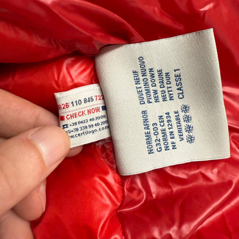 Moncler Gregoire Men’s Jacket - Size 5 (XL) - Red