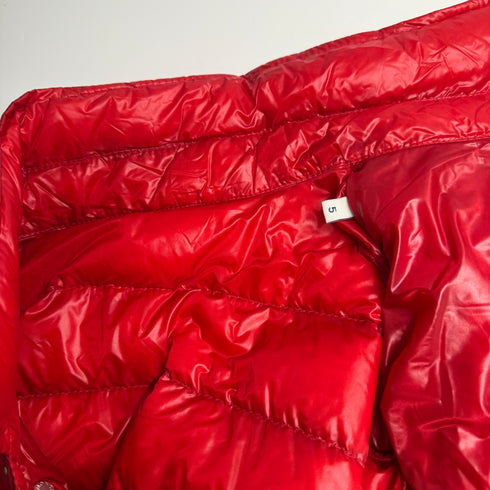 Moncler Gregoire Men’s Jacket - Size 5 (XL) - Red