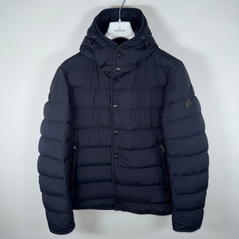 Moncler Nazaire Men’s Jacket - Size 4 (L/XL) - Navy Blue