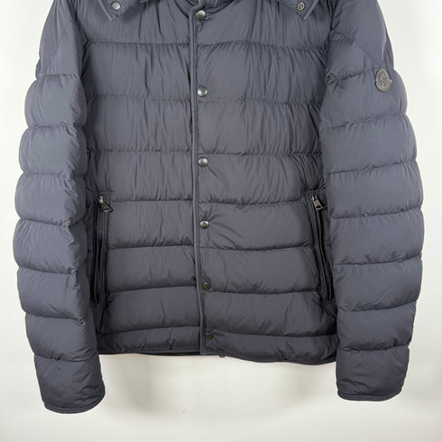 Moncler Nazaire Men’s Jacket - Size 4 (L/XL) - Navy Blue