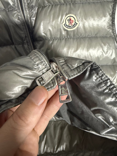 Moncler Gui Gilet Size 4 Grey