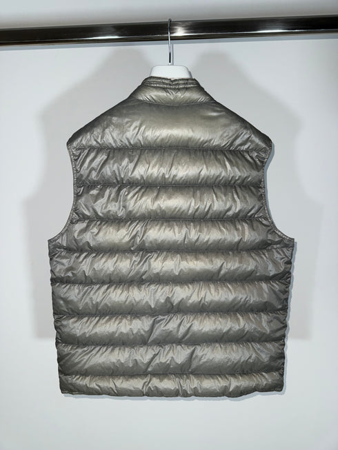 Moncler Gui Gilet Size 4 Grey